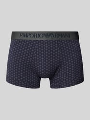 Boxershort met elastische band met logo van Emporio Armani - 14