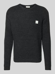 Gebreide pullover met ribboorden van American Vintage - 14