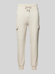 Sweatpants mit Label-Detail von JOOP! Collection Beige - 7