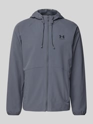 Windbreaker mit Label-Print von Under Armour Grau - 24