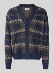 Relaxed Fit Strickjacke mit Allover-Muster Modell 'MARIAN' von Jake*s Studio Men - 10