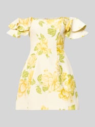 Minikleid aus Leinen-Mix mit Viskose-Anteil Modell 'Kenzie' von Forever New - 14