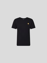 T-Shirt in melierter Optik von WOOD WOOD Schwarz - 37