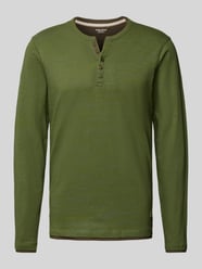 Shirt met lange mouwen en knoopsluiting van Blend Groen - 3