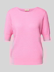 Gebreide pullover met 1/2-mouwen, model 'Dodo' van FREE/QUENT - 7
