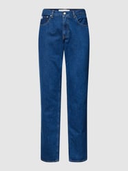 Straight fit jeans van katoen, model 'AUTHENTIC' van Calvin Klein Jeans Blauw - 26