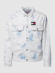 Jeansjacke mit Label-Patch von Tommy Jeans Blau - 29