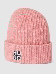 Beanie in Strick-Optik von HUGO Rosa - 31