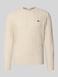 Regular fit pullover van pure wol van Lacoste - 27