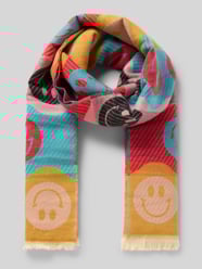 Schal im Allover-Look Modell 'Smiley Stole' von Kurt Beines - 38
