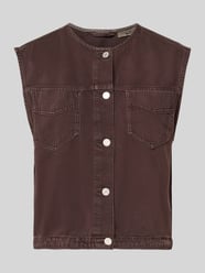 Relaxed Fit Weste aus Baumwoll-Lyocell-Mix von Marc O'Polo DENIM - 19