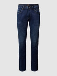 Relaxed fit jeans met stretch, model 'Woodstock' van camel active Blauw - 33