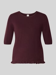 Regular Fit Pullover aus Schurwoll-Kaschmir-Mix Modell 'NINA' von Brax - 35