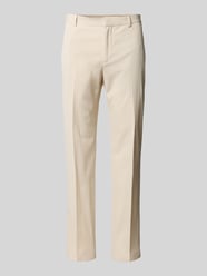 Regular Fit Anzughose mit Strukturmuster von CK Calvin Klein Beige - 12