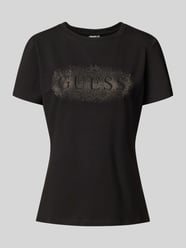 T-Shirt mit Label-Detail Modell 'INGRID' von Guess Activewear - 11