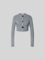 Cropped Jacke in Strick-Optik von Self-Portrait - 7