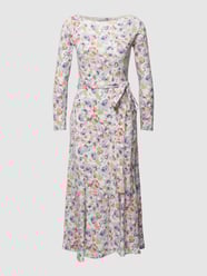 Midikleid mit floralem Muster von Polo Ralph Lauren Rosa - 30