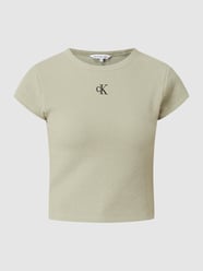 T-Shirt mit Webstruktur von Calvin Klein Jeans - 3