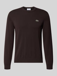 Regular Fit Strickpullover aus Baumwoll-Mix von Lacoste - 39
