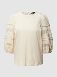 T-Shirt mit 3/4-Arm Modell 'SOFT ROMANCE' von Taifun Weiß - 47