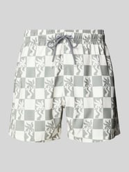 Badehose mit elastischem Bund Modell 'Clara Palm' von BOARDIES - 12