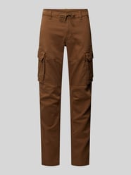 Tapered Fit Cargohose mit Tunnelzug von PME Legend Braun - 27