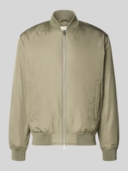 Kurtka bomber w kroju regular fit z dwukierunkowym zamkiem błyskawicznym model 'CHRIS' od Selected Homme - 16