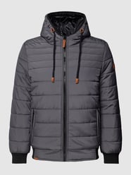 Steppjacke mit Label-Patch Modell 'JAMIE' von Pepe Jeans Grau - 42