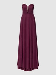 Kleid in Bandeau-Corsage von TROYDEN COLLECTION Lila - 42