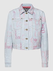 Jeansjacke mit Allover-Muster von Versace Jeans Couture - 22