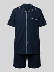 Pyjama mit Reverskragen von Schiesser - 43