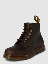 Boots aus Leder Modell 'EYE' von Dr. Martens Braun - 38