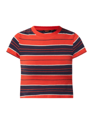 Kort T-shirt van katoen van Superdry Rood - 18