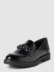 Penny-Loafer aus echtem Leder von Tamaris Schwarz - 27