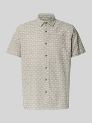 koszula casualowa o kroju regular fit z kołnierzykiem typu kent model 'ABAN' od Blend - 46