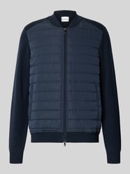 Strickjacke mit Stehkragen und Steppnähten von ROY ROBSON - 24