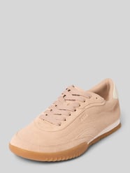 Ledersneaker mit Label-Prägung Modell 'Carlynn' von BOSS - 9