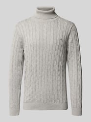 Strickpullover mit gerippten Abschlüssen von Gant - 40