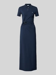 Slim Fit Maxikleid mit Polokragen von Rabanne - 2