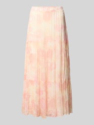 Maxirock aus Viskose im Stufen-Look Modell 'Caloa' von OH APRIL Pink - 27
