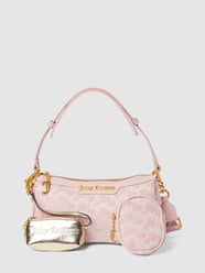 Torebka z imitacji denimu model ‘Wisteria’ od Juicy Couture Różowy - 39