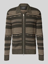 Strickjacke aus Baumwoll-Mix von Marc O'Polo - 30