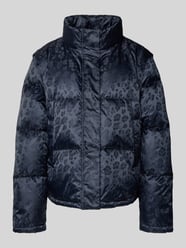 Kurtka pikowana o kroju relaxed fit ze stójką z podszewką od Rich & Royal - 25