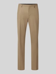 Super Slim Fit Anzughose aus Woll-Mix Modell 'Hesten253X' von HUGO Beige - 38
