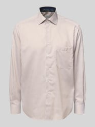 Comfort Fit Businesshemd mit Knopfleiste von ETERNA Beige - 27