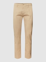 Tapered fit chino met Franse steekzakken van Levi's® Beige - 21