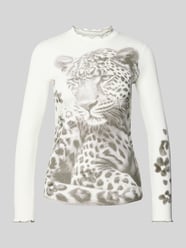 Bluzka z długim rękawem ze stójką od Marc Cain - 20