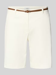 Szorty bermudy o kroju straight fit z tylnymi kieszeniami model 'Days' od b.young - 5