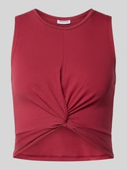 Crop top z detalem w postaci węzła model 'TWIGGI' od NOISY MAY® - 23