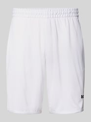 Krój relaxed fit szorty sportowe z nadruk z logo model 'SH_TOC SPIN 9 INCH' od BOSS Green - 33